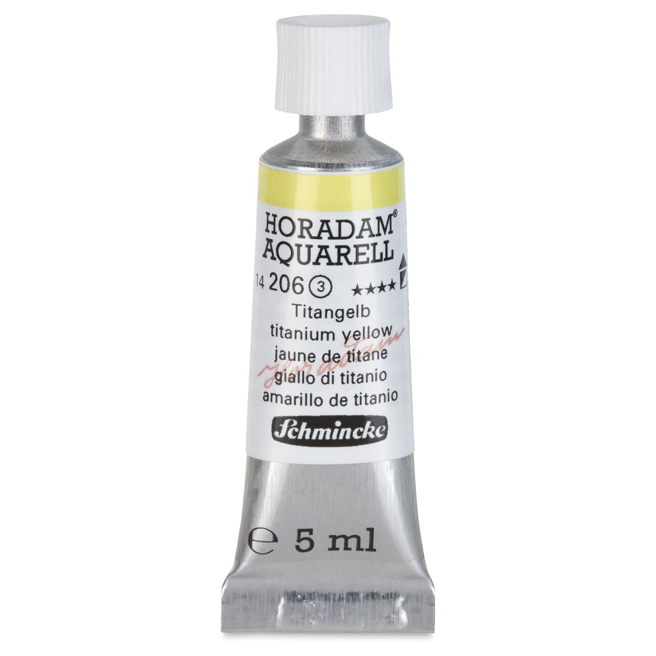 Schmincke Horadam Aquarell Artist Watercolor - Titanium Yellow, 5 ml tube
